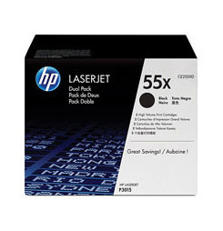 HP Toner  CE255XD black