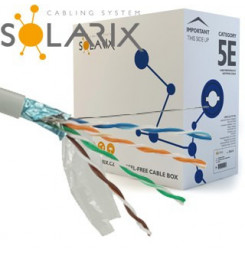 SOLARIX kábel FTP CAT5E PVC...