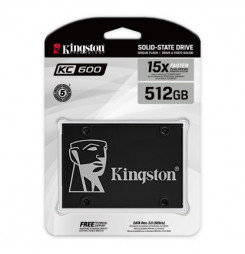 Kingston KC600 512GB, 2,5",...