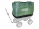Krycia plachta určená k záhradnému vozíku GGW 300 (obj. číslo 94337), využiteľná predovšetkým pri transporte lístia, pokosenej trávy alebo záhradného odpadu.  