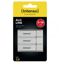 INTENSO - 3x 16GB Alu Line...