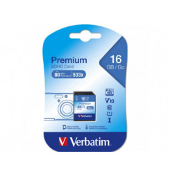 VERBATIM Premium SDHC 16GB...