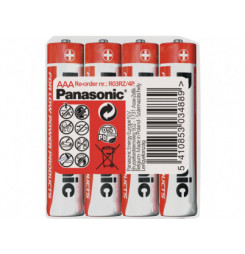 Panasonic Red Zinc AAA 4ks...