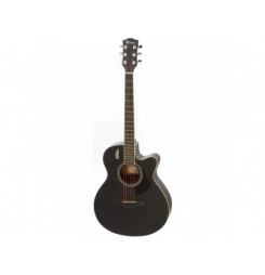 G11 akustická gitara, čierna