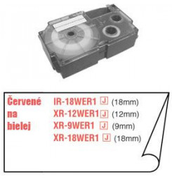 XR 18 WER1 biela červená...