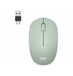 Wireless mouse green PORT...