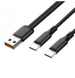 KAB-0266-USB-2XTYP kábel 2x...
