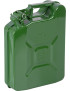 Kanister JerryCan je určený na prepravu rezervných PHM -benzínu alebo nafty. Obsahuje bezpečnostnú poistku proti otvoreniu veka. Objem: 10 litrov.