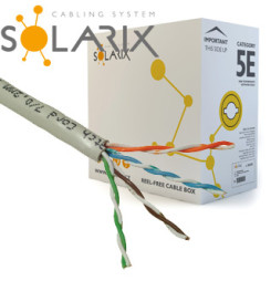 SOLARIX kábel UTP CAT5E PVC...