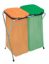- rám z pozinkovaných rúr s priemerom 16 mm
- Objem vriec: od 20 do 130 l
- Rozmery: 66 x 42 x 78 cm