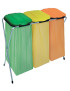 - rám z pozinkovaných rúr s priemerom 16 mm
- Objem vriec: od 20 do 130 l
- Rozmery: 96 x 42 x 78 cm